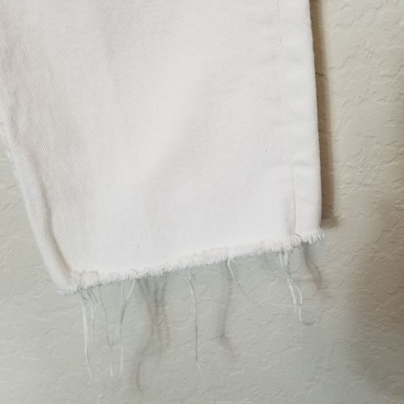 Topshop Fray Raw Cutoff Capri jeans - Picture 3 of 9